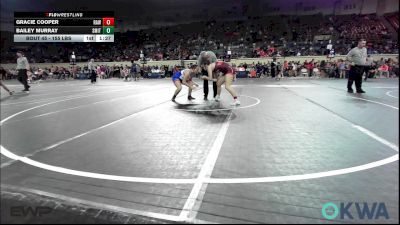 155 lbs Semifinal - Gracie Cooper, Raw vs Bailey Murray, Smith Wrestling Academy