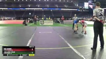 Girls - 170 lbs 3rd Place Match - Bo Geibe, Constantine HS vs Heaven Cole, Loy Norrix HS