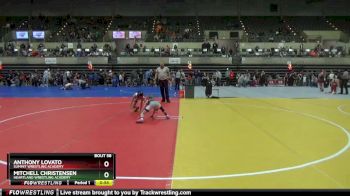 65 lbs Quarterfinal - Mitchell Christensen, Heartland Wrestling Academy vs Anthony Lovato, Summit Wrestling Academy