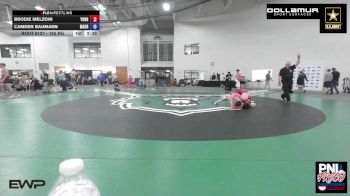 165 kg Quarterfinal - Brodie Melzoni, Young Guns Nashville Wrestling vs Camden Baumann, Maurer Coughlin Wrestling Club