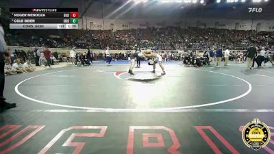 B5A-157 lbs Cons. Semi - Cole Beier, Chickasha/Verden vs Roger Mendoza, Del City