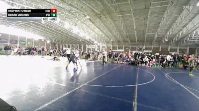 118 lbs Cons. Round 3 - Brock Vickers, Westlake Wrestling Club vs Trayven Towler, Stallions Wrestling Club