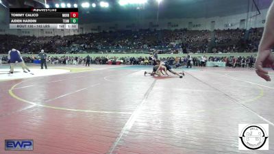 143 lbs Round Of 32 - Tommy Calico, Morris Wrestling Association vs Aiden Hardin, Team Guthrie Wrestling