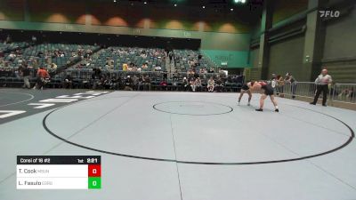 125 lbs Consi Of 16 #2 - Tanner Cook, Montana-Northern vs Luciano Fasulo, Eastern Oregon University