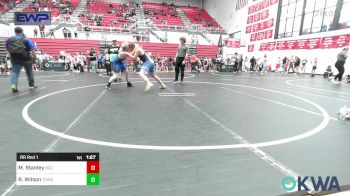 160 lbs Rr Rnd 1 - Makylan Stanley, Blaine County Grapplers vs Ryson Wilson, Team Guthrie Wrestling