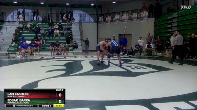 215 lbs Cons. Semi - Edgar Ibarra, Penninsula Catholic vs Sam Casolini, Bishop O`Connell