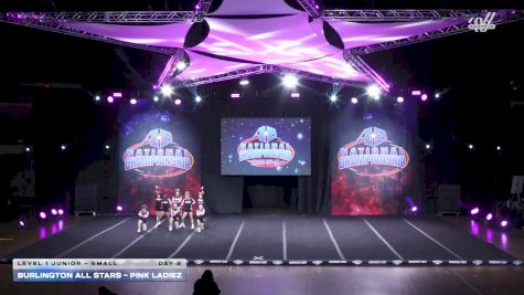 Burlington All Stars - Pink Ladiez [2025 L1 Junior - Small Day 2] 2025 America's Best Grand Nationals