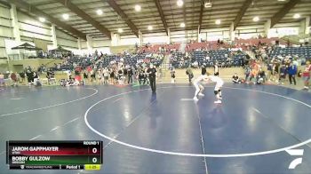 100 lbs Round 1 - Bobby Gulzow, Oregon vs Jarom Gappmayer, Utah