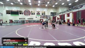134 lbs Cons. Round 3 - Jack Izatt, East Valley Middle School vs Maximus Williamson, South Middle School