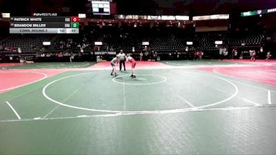 140 lbs Cons. Round 2 - Brandon Miller, Unattached vs Patrick White, EAG2