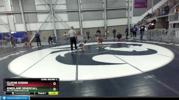 56 lbs Cons. Round 2 - Kneeland Senescall, Big Cat Wrestling Club vs Clayne Svedin, Oregon