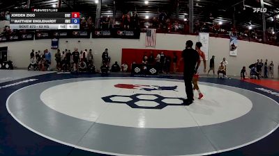 63 kg Cons. Round 5 - Jorden Zigo, Cincinnati Rtc vs Matthew Englehardt, Hilltopper Wrestling Club