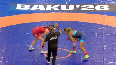 69 kg 1/2 Final - Maja Wejchan, Poland vs Taina Fernandez, United States
