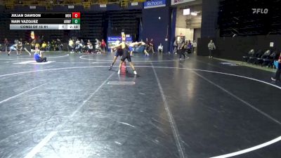 125 lbs Consi Of 16 #1 - Julian Dawson, Morgan State vs Nain Vazquez, Army