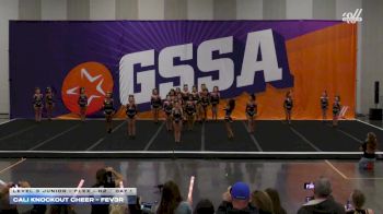Cali Knockout Cheer - FEV3R [2025 L3 Junior - Flex - D2 Day 1] 2025 GSSA Ontario Challenge