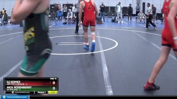 84 lbs Round 2 (6 Team) - AJ Gomez, Grit Mat Club Blue vs Nick Rosenberry, 84 Athletes