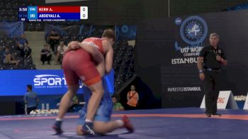 110 kg 1/4 Final - Andreas Samuel KERN, Slovakia vs Amirhossein Morad ABDEVALI, Iran