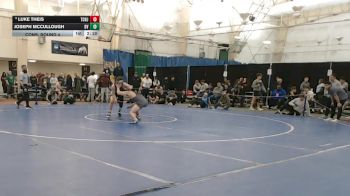184 lbs Cons. Round 4 - Joseph McCullough, Delaware Valley vs Luke Theis, Tcnj