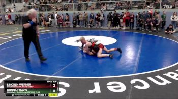 120 lbs Semifinal - Lincoln Werner, Interior Grappling Academy vs Gunnar Davis, Cordova Pounders Wrestling Club