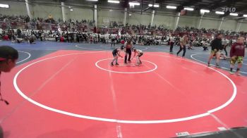 58 lbs Round Of 16 - Asher Ruybal, Monte Vista Takedown Club vs Braxton Yazzie, SheepCamp WC