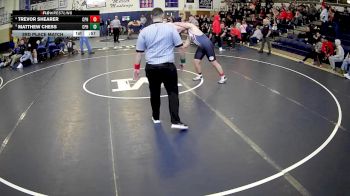 285 lbs 3rd Place Match - Matthew Chess, Commodore Perry Hs vs Trevor Shearer, Commodore Perry Hs