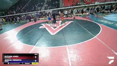 225 lbs Quarterfinal - Autumn Jones, Oklahoma vs Serenia Meredith, Hawaii