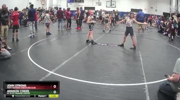 80 lbs Cons. Semi - Addison Coker, KC Elite Training Center vs John Strong, West Wateree Wrestling Club