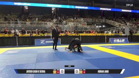 Horan Jang vs Jayden Cash K Serra 2025 Pan Kids Jiu-Jitsu IBJJF Championship