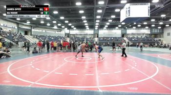 174 lbs Cons. Round 2 - Eli Rider, Shorter vs James Opitz, Williams Baptist
