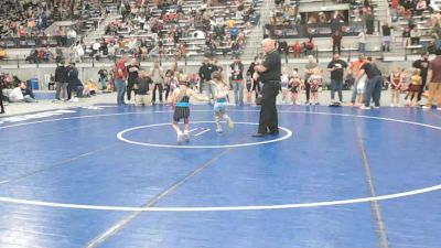 57 lbs Quarters - Hattie Brown, Team Real Life Wrestling vs Tinley Firestone, Asylum Wrestling Club