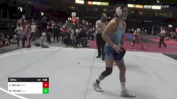 120 lbs Round Of 16 - Julian Bernal, Semper Fi WC vs Mauro Michel, Salem Elite