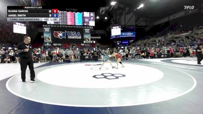 120 lbs Cons. Sub-quarters - Eliana Garcia, CA vs Angel Smith, IN