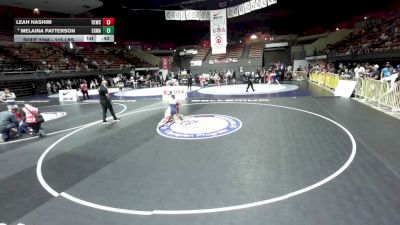 115 lbs Cons. Quarters - Leah Hashim, Total Kaos Wrestling Club vs Melaina Patterson, Elk Grove Wrestling Academy