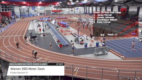 Women's 200m, Finals 11