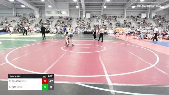 220 lbs Rr Rnd 1 - Christian Courtney, Olympia vs Schey Huff, Beach Boyz Wrestling