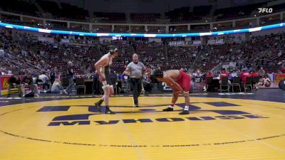 215 lbs First Round - Marquez Gordon, Bishop McCort vs John Quinton, Southern Columbia