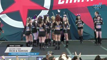Access Cheer - Rich & Famous [2023 L6 International Open Coed - NT 3/4/2023] 2023 Mid-Atlantic Championship Grand Nationals