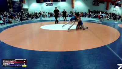 155 lbs 1st Place Match - Cameron Millsapps, Legend Wrestling Club vs Ciyanna Okocha, Ground Up USA