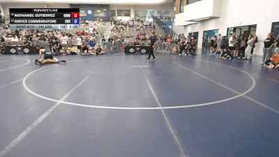 144 lbs Champ. Rd Of 32 - Nathaniel Gutierrez, Gold Rush Wrestling Reno vs Justice Commendatore, Cardinal Wrestling Club