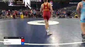 126 lbs Round Of 64 - Tucker Cell, Kansas vs Brogan Fielding, New York