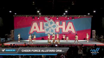 Cheer Force Allstars Ormond - Supernova [2022 L2 Senior - D2 Day 1] 2022 Aloha Reach The Beach: Daytona Beach Showdown - DI/DII
