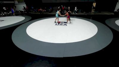 155 lbs Cerisso Castillo, KTWA-Kings-Tulare Wrestling Association vs Sarah Harthorn, KCWA - Kern County Wrestling Association