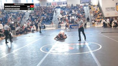 175 lbs Semifinals (8 Team) - Dorian Nicholson, Cocoa Beach vs Johnathan Moder, St. John Neumann