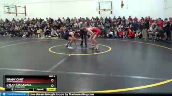 Round 1 - Brady Ohrt, South Winneshiek vs Dylan Stockdale, Waverly-Shell Rock