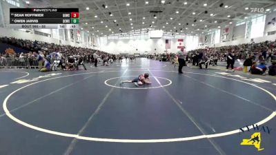 53 lbs Cons. Round 4 - Owen Jarvis, Salem Cambridge Wrestling Club vs Sean Hoffmier, Glen Grapplers Wrestling Club