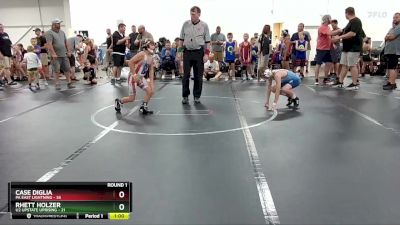 92 lbs Round 1 (4 Team) - Case Diglia, PA East Lightning vs Rhett Holzer, U2 Upstate Uprising