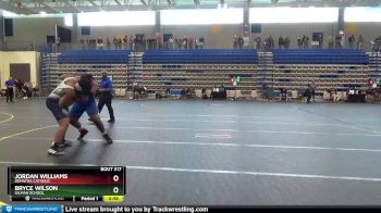 285 lbs Cons. Round 2 - Jordan Williams, DeMatha Catholic vs Bryce Wilson, Gilman School