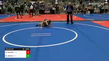 64 lbs Prelims - Wyatt Newton, Jenks Trojan Wrestling Club vs Bentley Jehner, Derby Wrestling Club