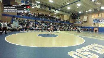 120lbs Champ. Round 1 - Macie Schultz, Stevenson (Girls) vs Anayansi Ortega, Sageview (Girls)