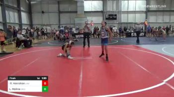 80 lbs Final - Riley Hanrahan, Law vs Lailonie Molina, Greg Gomez Trained